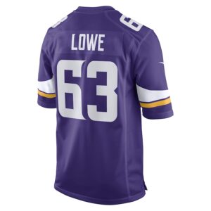 Vederian Lowe Minnesota Vikings Nike Game Player Jersey - Purple photo 3 Jersey4u