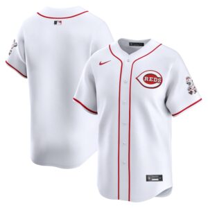 Cincinnati Reds Nike Home Limited Jersey - White photo 1 Jersey4u