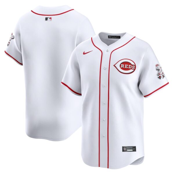 Cincinnati Reds Nike Home Limited Jersey - White photo 1 Jersey4u