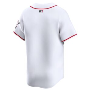 Cincinnati Reds Nike Home Limited Jersey - White photo 3 Jersey4u