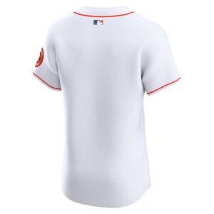 Houston Astros Nike Home Elite Jersey - White photo 3 Jersey4u