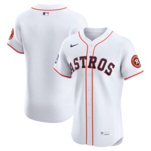Houston Astros Nike Home Elite Jersey - White photo 1 Jersey4u