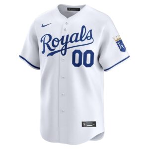 Kansas City Royals Nike Home Limited Pick-A-Player Retired Roster Jersey - White photo 2 Jersey4u