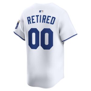 Kansas City Royals Nike Home Limited Pick-A-Player Retired Roster Jersey - White photo 3 Jersey4u