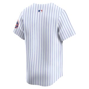 New York Mets Nike Home Limited Jersey - White photo 3 Jersey4u