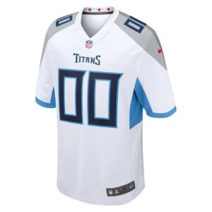 Tennessee Titans Nike Custom Game Jersey - White photo 2 Jersey4u