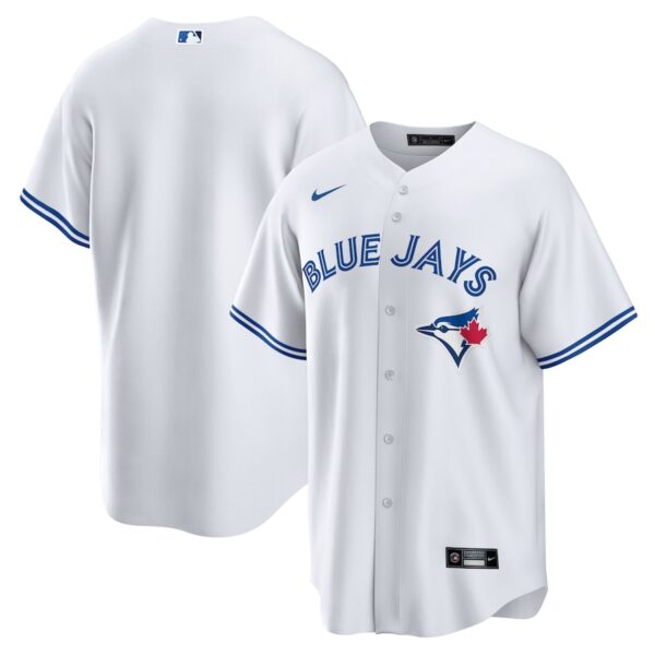 Toronto Blue Jays Nike Home Jersey4u Team Jersey - White photo 1 Jersey4u