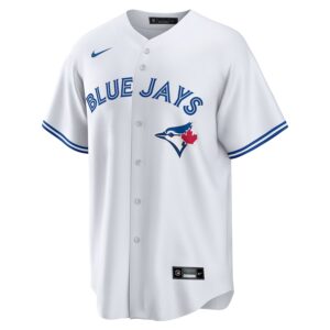 Toronto Blue Jays Nike Home Jersey4u Team Jersey - White photo 2 Jersey4u