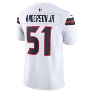 Will Anderson Jr. Houston Texans Nike Vapor F.U.S.E. Limited Jersey - White photo 3 Jersey4u