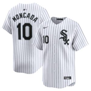 Yoan Moncada Chicago White Sox Nike Home Limited Player Jersey - White photo 1 Jersey4u
