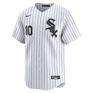 Yoan Moncada Chicago White Sox Nike Home Limited Player Jersey - White photo 2 Jersey4u