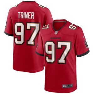 Zach Triner Tampa Bay Buccaneers Nike Game Jersey - Red photo 1 Jersey4u