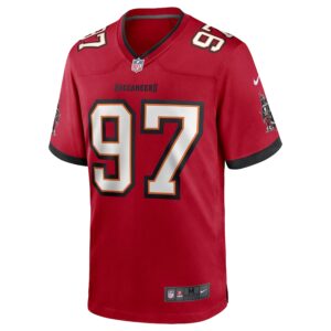 Zach Triner Tampa Bay Buccaneers Nike Game Jersey - Red photo 2 Jersey4u