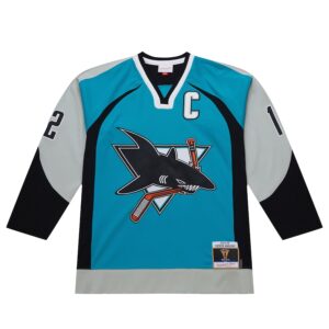 Patrick Marleau San Jose Sharks 2003-04 Power Play Jersey - Teal photo 2 Jersey4u