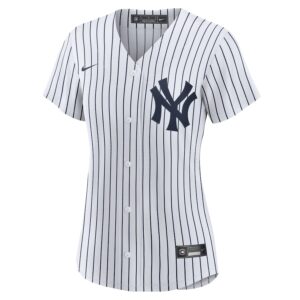 Derek Jeter New York Yankees Nike Women's Home Jersey4u Player Jersey - White/Navy photo 2 Jersey4u