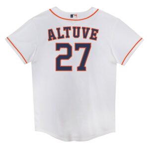 Jose Altuve Houston Astros Nike Preschool Home Jersey4u 2.0 Player Jersey - White photo 3 Jersey4u