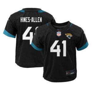 Josh Hines-Allen Jacksonville Jaguars Nike Preschool Alternate Player Game Jersey - Black photo 1 Jersey4u
