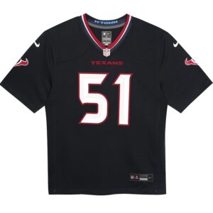 Will Anderson Jr. Houston Texans Nike Preschool Game Jersey - Navy photo 2 Jersey4u