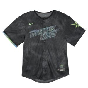 Tampa Bay Rays Nike Toddler City Connect Team Limited Jersey - Black photo 2 Jersey4u