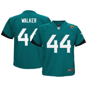 Travon Walker Jacksonville Jaguars Nike Toddler Game Jersey - Teal photo 1 Jersey4u