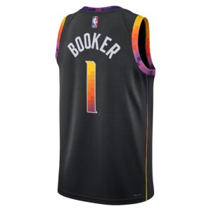 Devin Booker Phoenix Suns Jordan Brand Unisex Swingman Jersey - Statement Edition - Black photo 3 Jersey4u