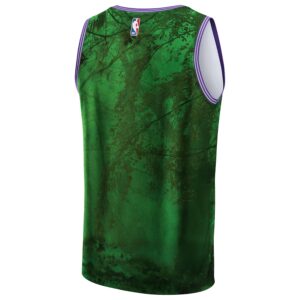 Milwaukee Bucks NBA & KidSuper Studios by Jersey4u Unisex Hometown Jersey - Green photo 3 Jersey4u