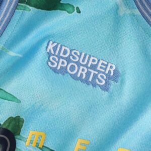 Memphis Grizzlies NBA & KidSuper Studios by Jersey4u Unisex Hometown Jersey - Teal photo 4 Jersey4u