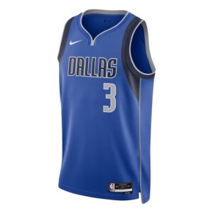 Anthony Davis Dallas Mavericks Nike Unisex Swingman Player Jersey - Icon Edition - Blue photo 2 Jersey4u