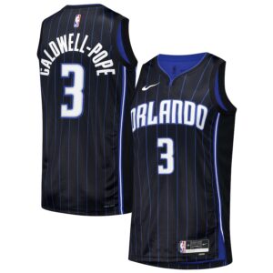 Kentavious Caldwell-Pope Orlando Magic Nike Unisex 2024 Offseason Addition Nike Swingman Jersey - Black photo 1 Jersey4u