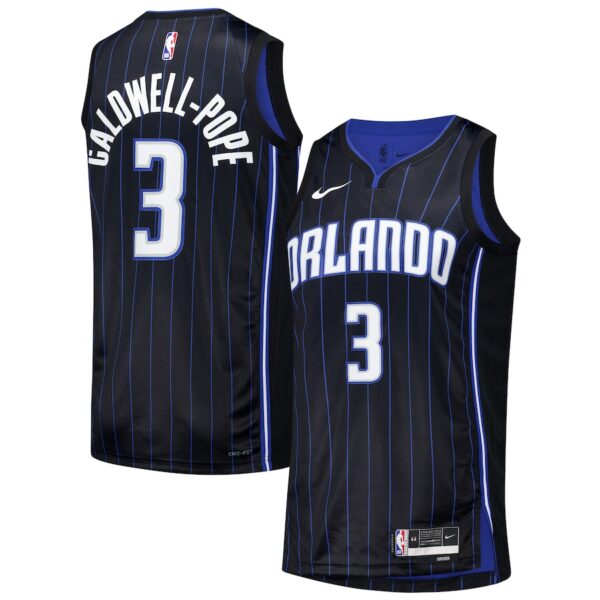 Kentavious Caldwell-Pope Orlando Magic Nike Unisex 2024 Offseason Addition Nike Swingman Jersey - Black photo 1 Jersey4u