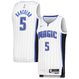 Paolo Banchero Orlando Magic Nike Unisex Swingman Jersey - Association Edition - White photo 1 Jersey4u