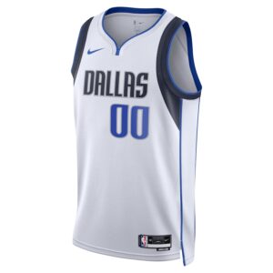 Dallas Mavericks Nike Unisex Swingman Custom Jersey White - Association Edition photo 2 Jersey4u