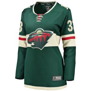 Alex Goligoski Minnesota Wild Jersey4u Women's Home Breakaway Player Jersey - Green photo 2 Jersey4u