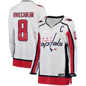 Alexander Ovechkin Washington Capitals Jersey4u Women's Breakaway Player Jersey - White photo 1 Jersey4u