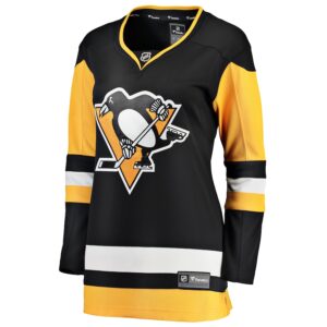 Pittsburgh Penguins Jersey4u Women's Breakaway Home Jersey - Black photo 2 Jersey4u