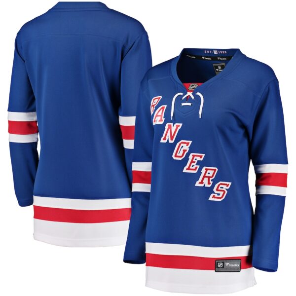 New York Rangers Jersey4u Women's Breakaway Home Jersey - Blue photo 1 Jersey4u