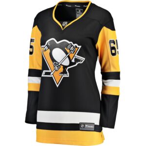 Erik Karlsson Pittsburgh Penguins Jersey4u Women's Home Breakaway Jersey - Black photo 2 Jersey4u