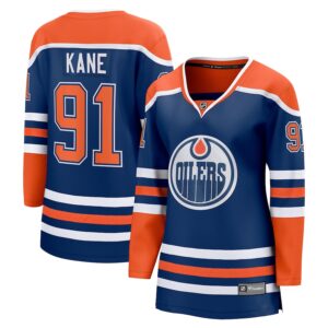 Evander Kane Edmonton Oilers Jersey4u Women's Home Breakaway Player Jersey - Royal photo 1 Jersey4u