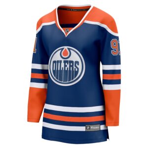 Evander Kane Edmonton Oilers Jersey4u Women's Home Breakaway Player Jersey - Royal photo 2 Jersey4u