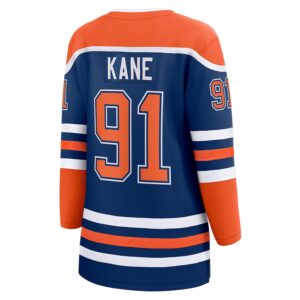 Evander Kane Edmonton Oilers Jersey4u Women's Home Breakaway Player Jersey - Royal photo 3 Jersey4u