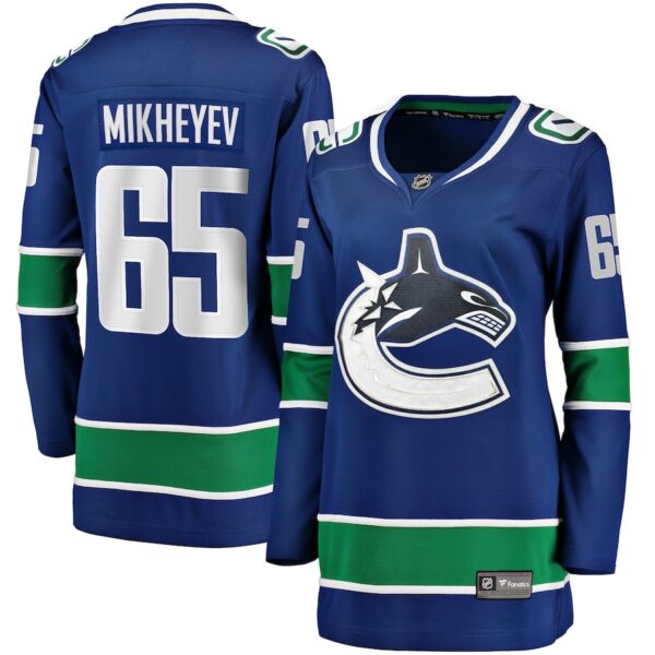 Ilya Mikheyev Vancouver Canucks Jersey4u Women's Home Breakaway Player Jersey - Blue photo 1 Jersey4u