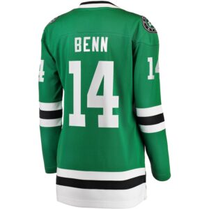 Jamie Benn Dallas Stars Jersey4u Women's Captain Patch Home Breakaway Player Jersey - Kelly Green photo 3 Jersey4u