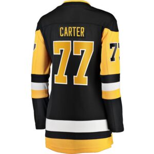 Jeff Carter Pittsburgh Penguins Jersey4u Women's Home Breakaway Jersey - Black photo 3 Jersey4u