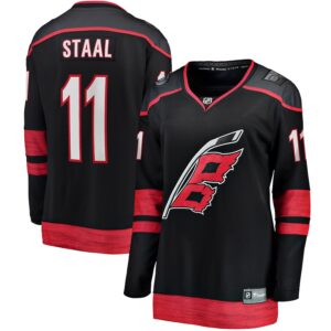 Jordan Staal Carolina Hurricanes Jersey4u Women's Breakaway Alternate Player Jersey - Black photo 1 Jersey4u
