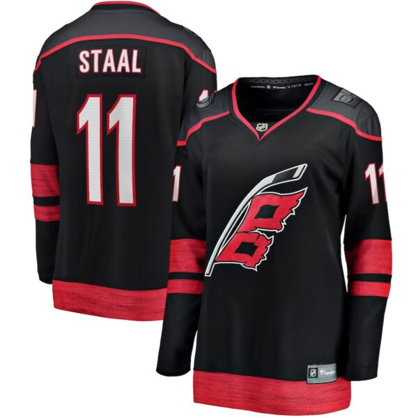 Jordan Staal Carolina Hurricanes Jersey4u Women's Breakaway Alternate Player Jersey - Black photo 1 Jersey4u