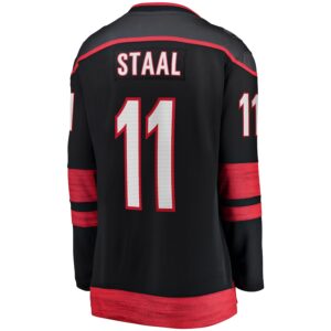 Jordan Staal Carolina Hurricanes Jersey4u Women's Breakaway Alternate Player Jersey - Black photo 3 Jersey4u