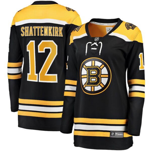 Kevin Shattenkirk Boston Bruins Jersey4u Women's Home Breakaway Player Jersey - Black photo 1 Jersey4u