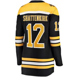 Kevin Shattenkirk Boston Bruins Jersey4u Women's Home Breakaway Player Jersey - Black photo 3 Jersey4u