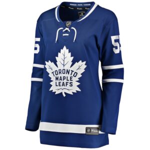 Mark Giordano Toronto Maple Leafs Women's Jersey4u Home Breakaway Player Jersey - Blue photo 2 Jersey4u