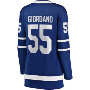 Mark Giordano Toronto Maple Leafs Women's Jersey4u Home Breakaway Player Jersey - Blue photo 3 Jersey4u